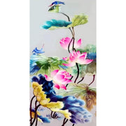 Flower - Full Drill Round Drill - 45x85cm
